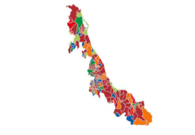 Nuevo mapa de la geografía política en el estado de Veracruz