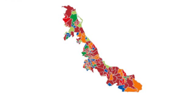 Nuevo mapa de la geografía política en el estado de Veracruz