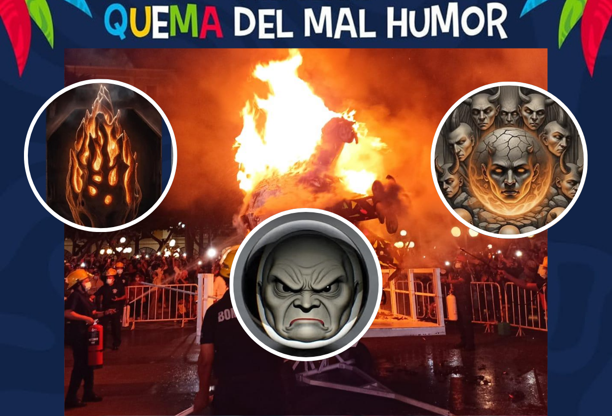 Esta es la figura ganadora de la Quema del Mal Humor del Carnaval de Veracruz 2025