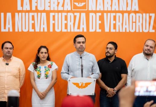 Álvarez Máynez defenderá triunfos de MC, tras convertirse en la segunda fuerza política de Veracruz