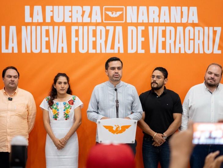 Álvarez Máynez defenderá triunfos de MC, tras convertirse en la segunda fuerza política de Veracruz