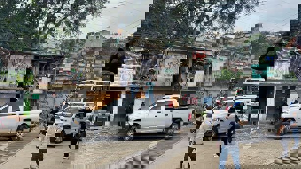 Sorpresivo operativo en colonia Del Moral en Xalapa; pareja es detenida