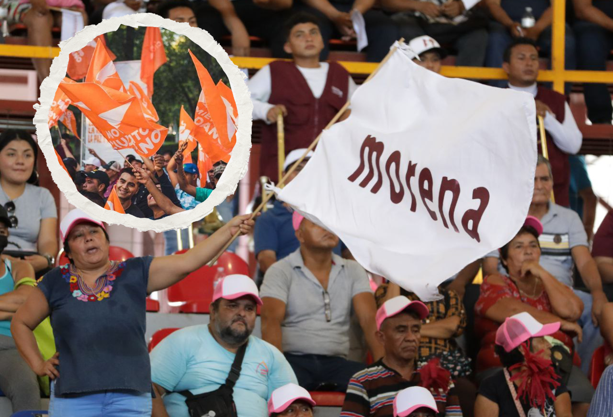 Elecciones en Veracruz: Morena se rezaga, PT avanza sin alianza y MC crece