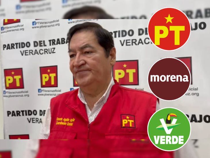 PT Veracruz analiza alianza con Morena y Partido Verde para elecciones de 2027 (+VIDEO) 