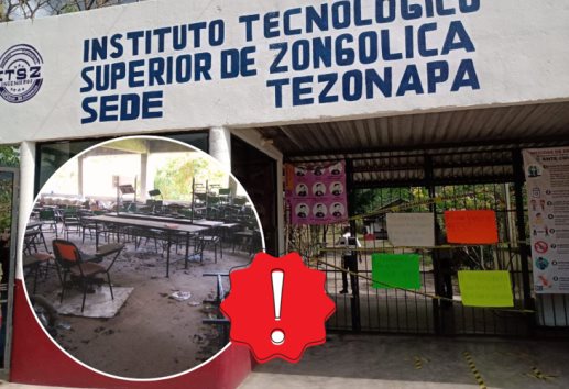 En condiciones deplorables, los campus del Tecnológico de Zongolica en Tezonapa y Cuichapa; denuncian