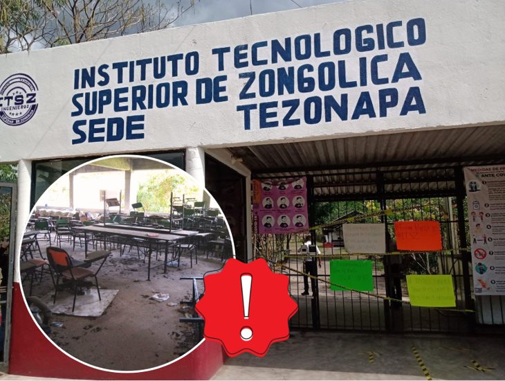 En condiciones deplorables, los campus del Tecnológico de Zongolica en Tezonapa y Cuichapa; denuncian