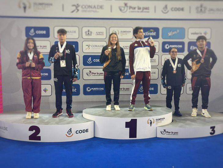 Veracruz arranca con cinco medallas en la Olimpiada Nacional de Natación 2025