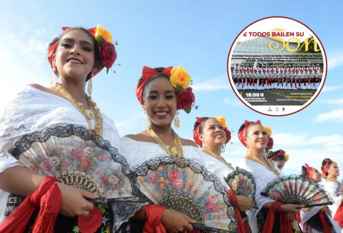 A esta hora más de 300 parejas bailarán Son Jarocho HOY 04 de junio en Veracruz