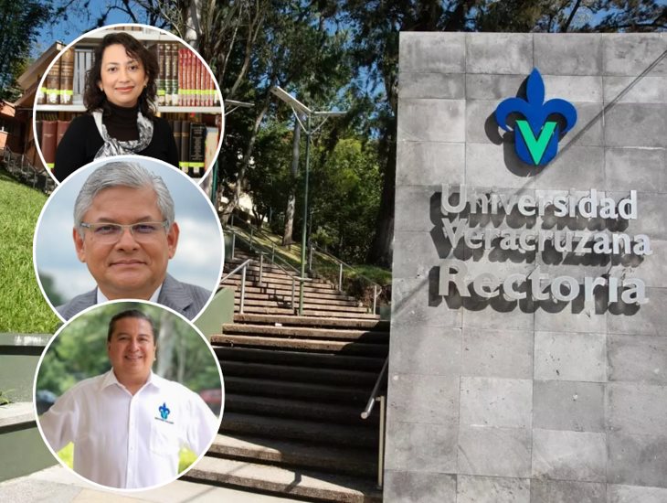 Ellos aspiran a suceder a Martín Aguilar en la Rectoría de la UV