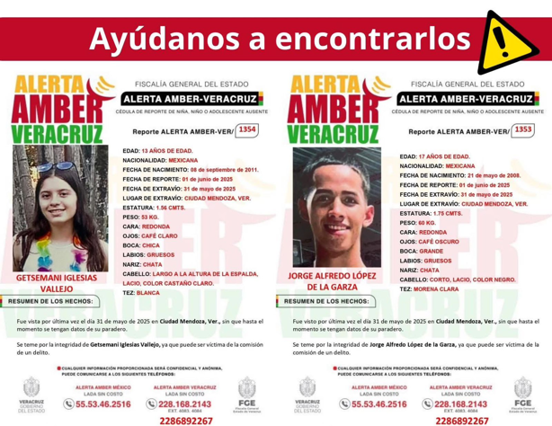 Buscan a dos adolescentes desaparecidos en Mendoza; habrían sido vistos en Boca del Río