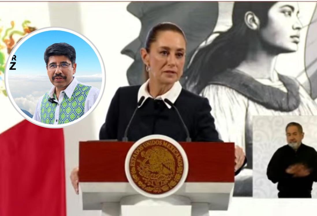 Es muy buen abogado: celebra Sheinbaum que Hugo Aguilar se perfile como presidente de la Corte