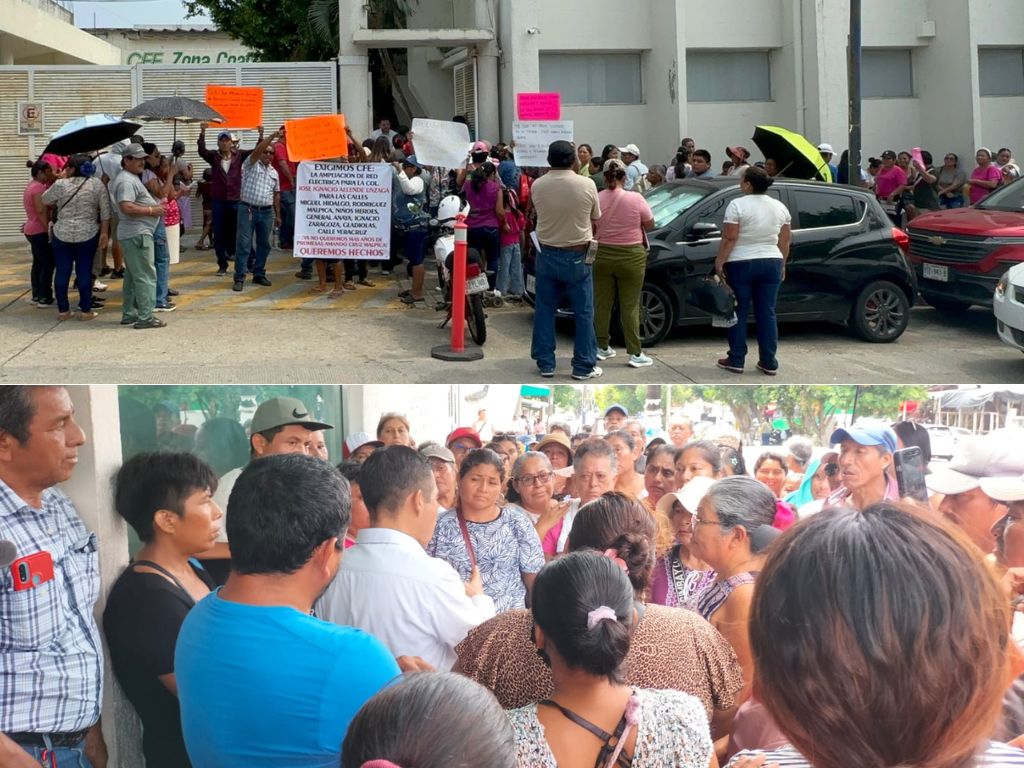Con marcha pacífica, claman a CFE ampliar red eléctrica en Villa Allende