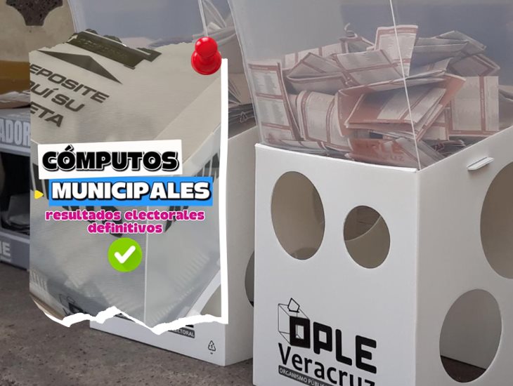 Hoy inician los cómputos municipales; se definirá a ganadores de alcaldías en Veracruz 