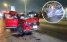 Conductor choca su camioneta contra otra donde iba como tripulante un menor en la avenida Rafael Cuervo
