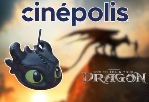 Como entrenar a tu Dragón Live Action: Filtran palomera y vaso 3D de Cinépolis; ¿Cuánto costarán?
