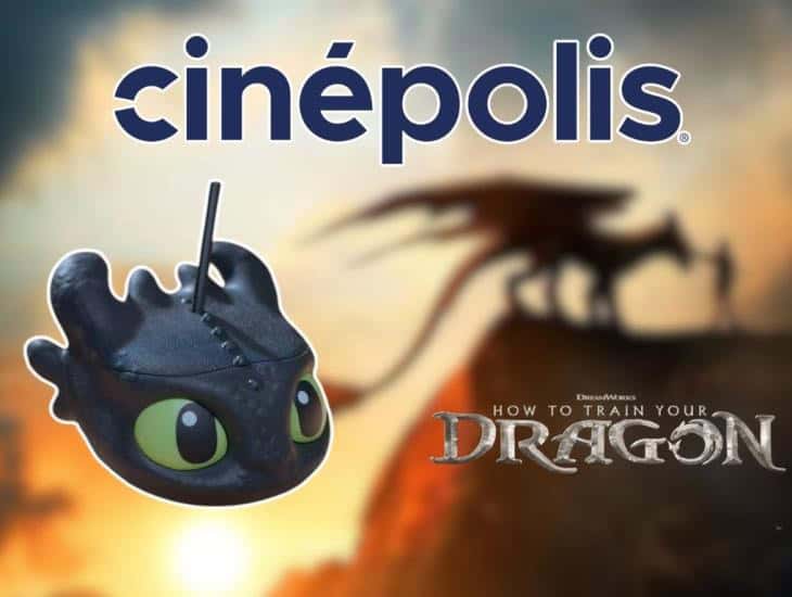 Como entrenar a tu Dragón Live Action: Filtran palomera y vaso 3D de Cinépolis; ¿Cuánto costarán?