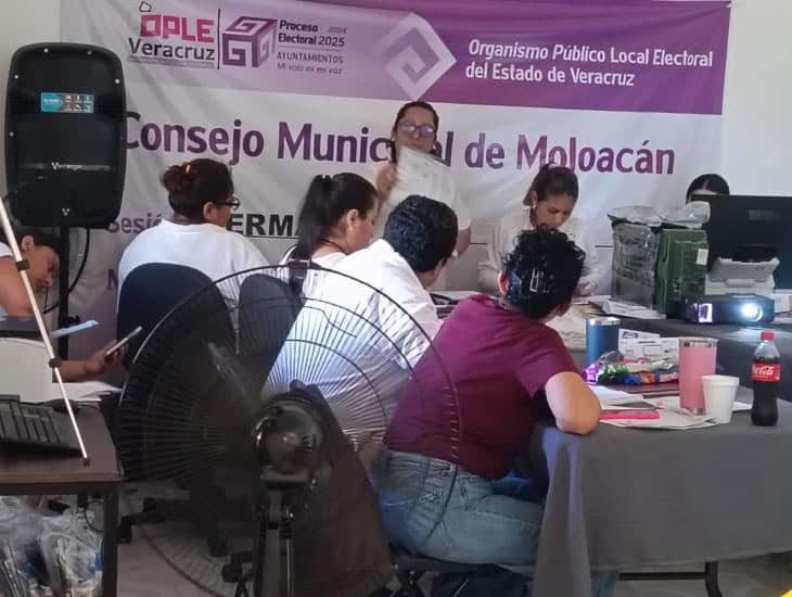 En sesión permanente se llevó a cabo recuento de votos en Moloacán