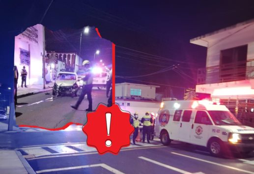 Encontronazo en Orizaba, deja a una persona lesionada