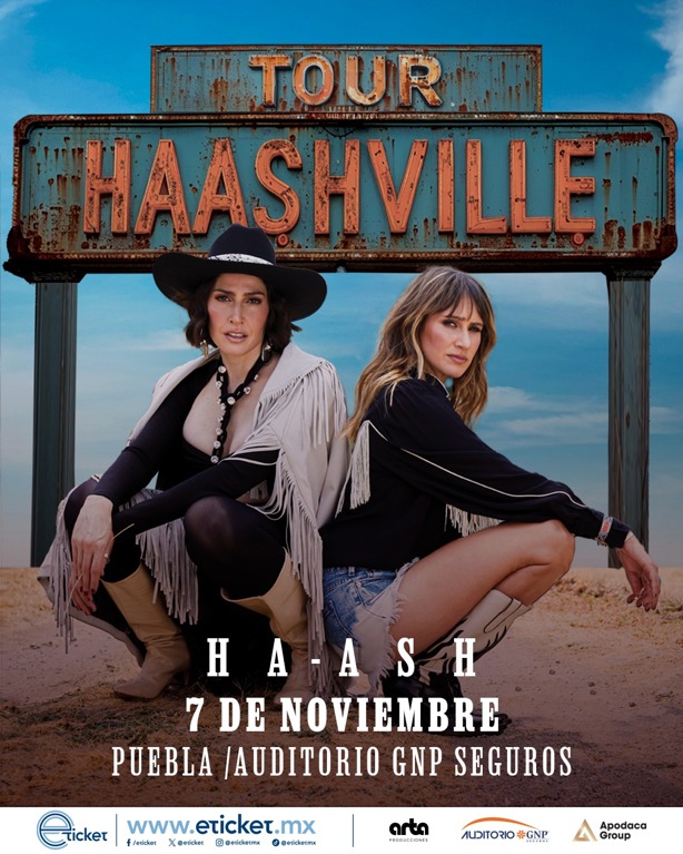 Ha-Ash en Puebla: Fecha, sede y costo de boletos