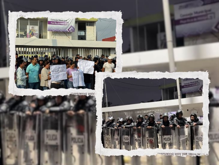 Cómputo de votos en Poza Rica en medio de protestas y conatos de violencia 