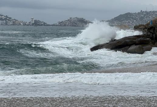 ¿Qué es el mar de fondo que ocasionó olas gigantes en Acapulco?
