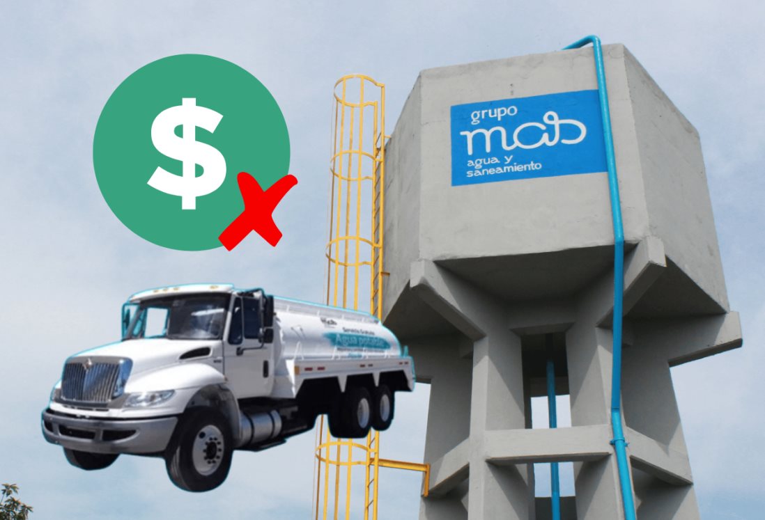 A este número puedes denunciar el cobro de pipas de Grupo MAS por falta de agua en Veracruz