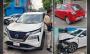 Accidente en colonia México de Córdoba; varios autos dañados y 2 personas heridas
