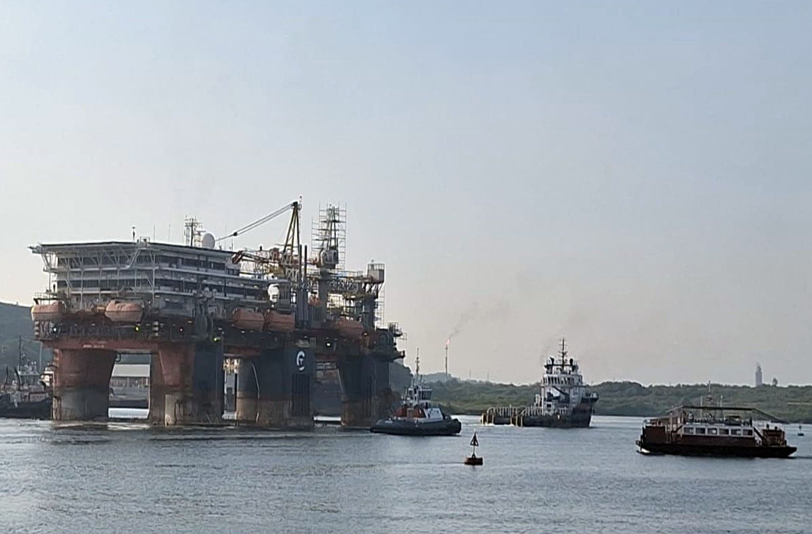 ¿Para qué regresó la plataforma Safe Concordia a Coatzacoalcos?
