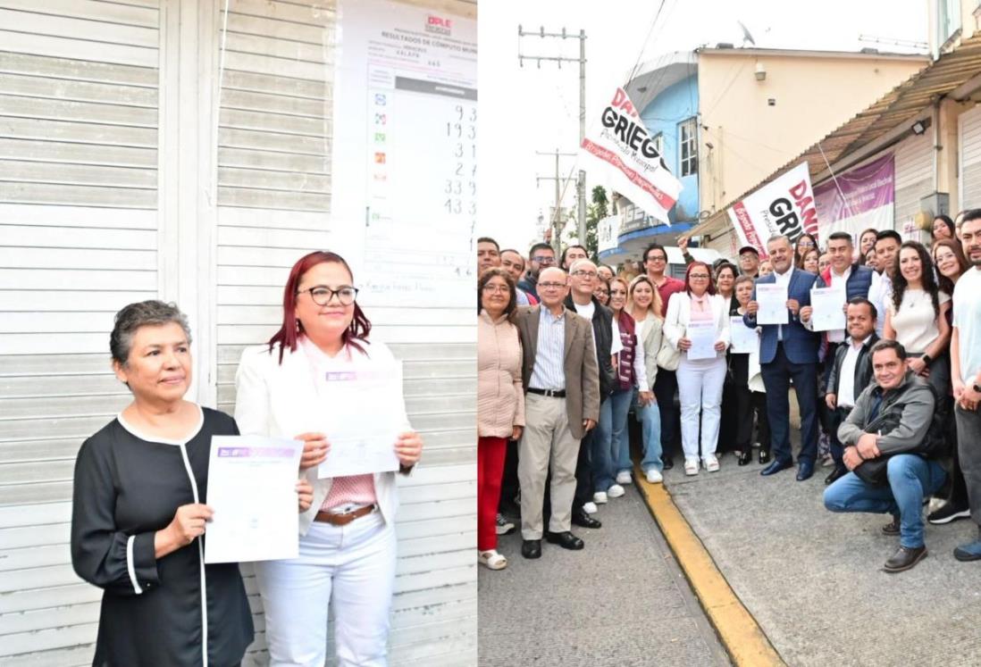 Entregan constancia de mayoría a Daniela Griego como alcaldesa electa de Xalapa