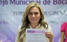 Maryjose Gamboa recibe constancia de mayoría como alcaldesa electa de Boca del Río