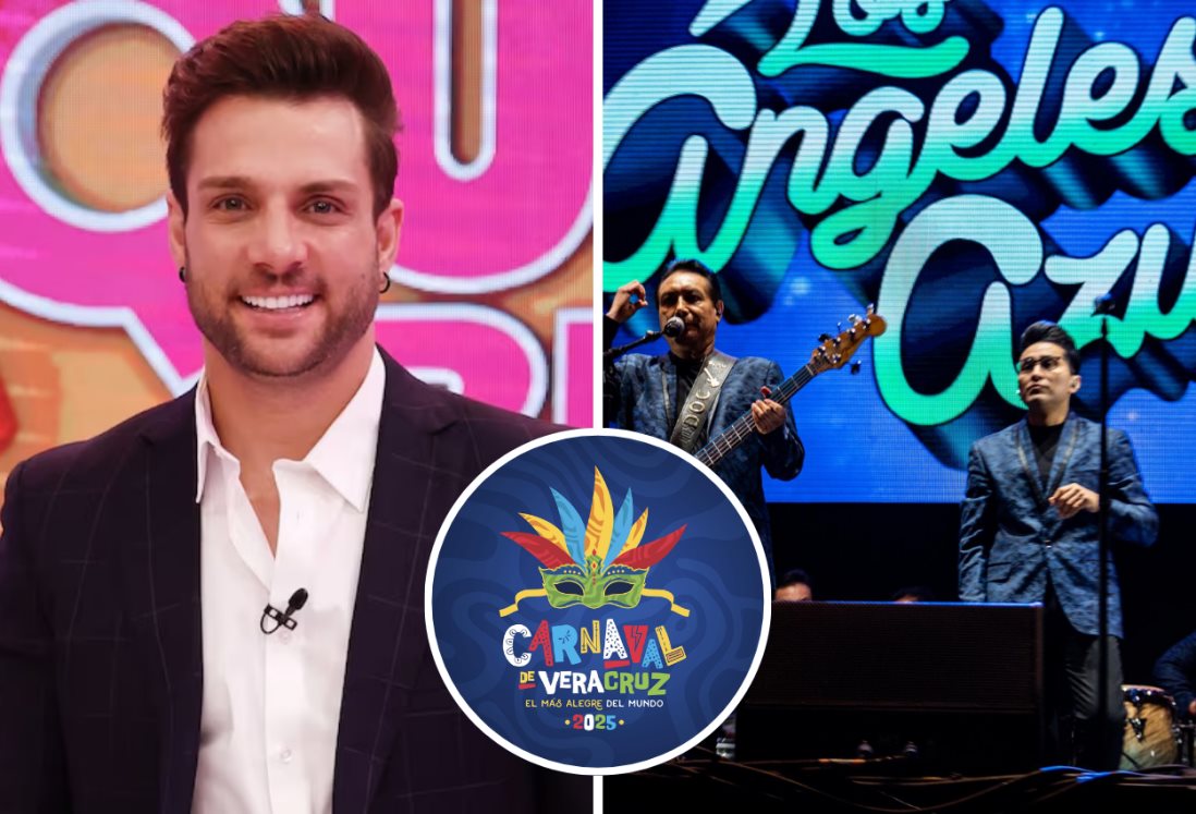 Presentan a Nicolla Pocella y Los Ángeles Azules como últimos artistas invitados al Carnaval de Veracruz 2025 | VIDEO