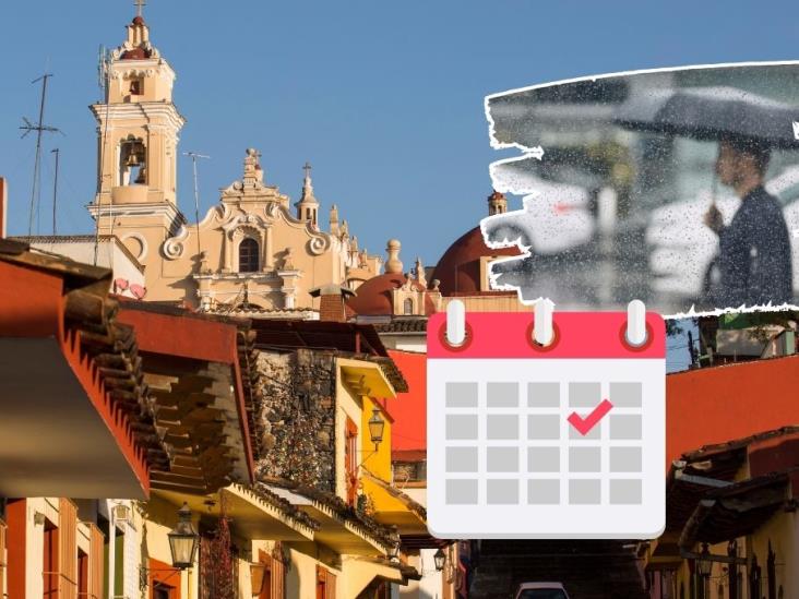Este será el día más lluvioso del fin de semana en Xalapa