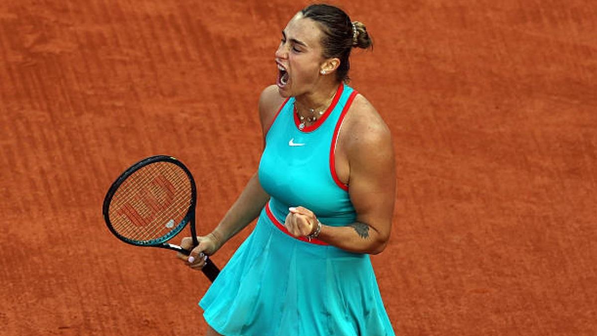 Avanza Aryna Sabalenka a Final del RG 2025