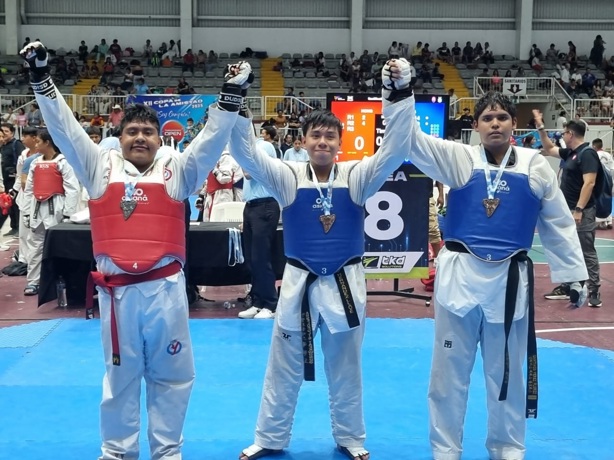Brillan jóvenes en Copa de la Amistad de TKD