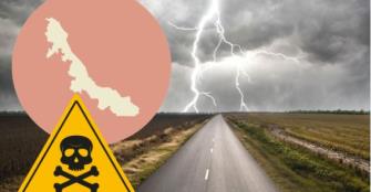 Estas son las zonas de Veracruz en mayor riesgo por el impacto de rayos