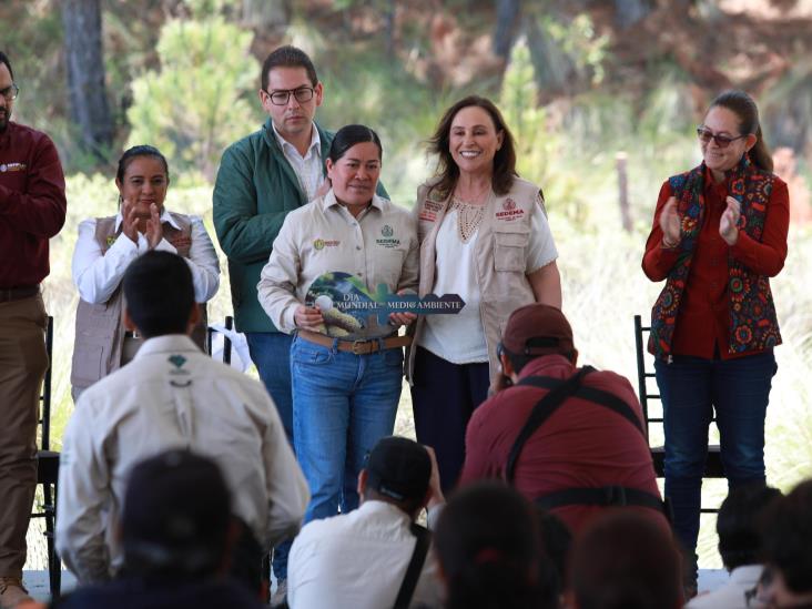 Encabeza Rocío Nahle Inicio de Pulmones Verdes en 30 Áreas Naturales Protegidas (+VIDEO)