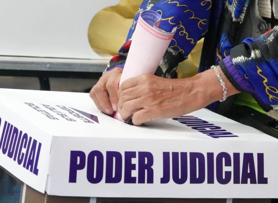 Buena votación en el Poder Judicial