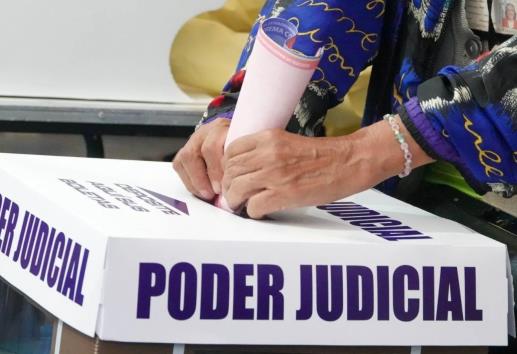 Buena votación en el Poder Judicial