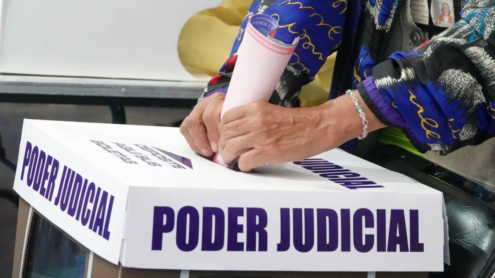 Buena votación en el Poder Judicial