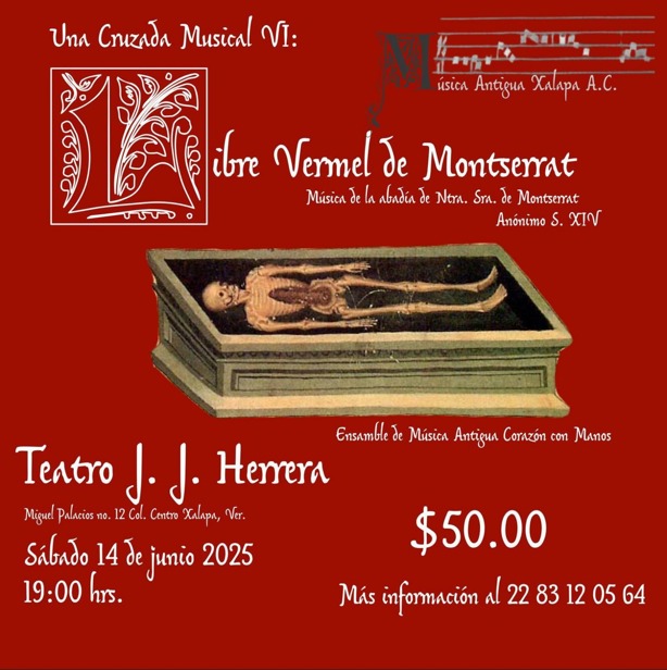 ¿Quieres escuchar música medieval extraída de manuscritos? ¡Asiste a este concierto en Xalapa!