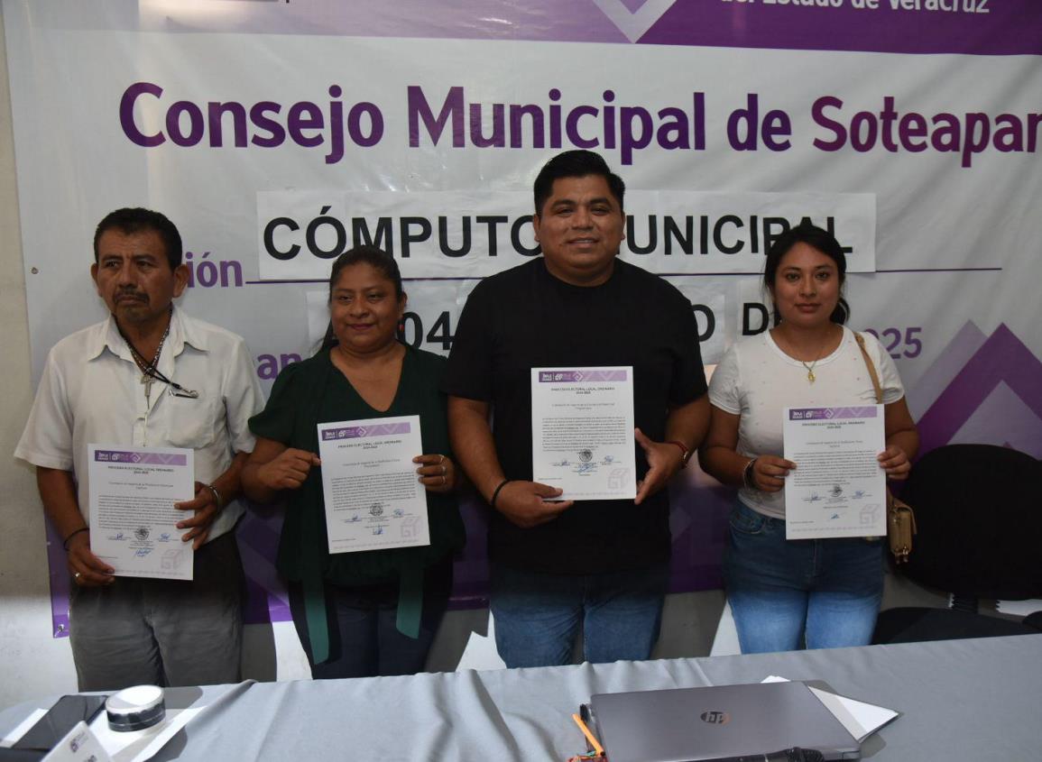 Sósimo López Ramírez es presidente municipal electo de Soteapan; hubo solo 14 votos de diferencia