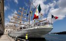 Buque escuela Cuauhtémoc ingresa a astillero en Nueva York para trabajos de reparación
