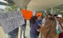 Empresas de energía solar protestan contra CFE en Poza Rica (+Video)