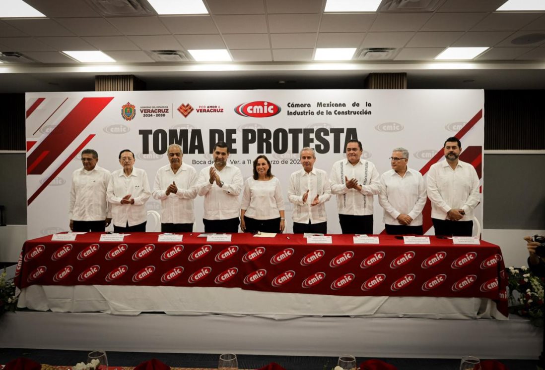 CMIC celebra arranque del proyecto puente Alvarado–Boca del Río