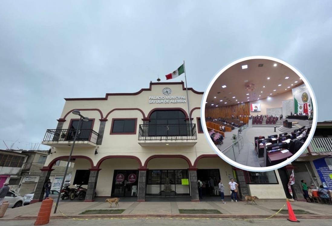 Congreso de Veracruz intervendrá Tesorería de Sayula de Alemán