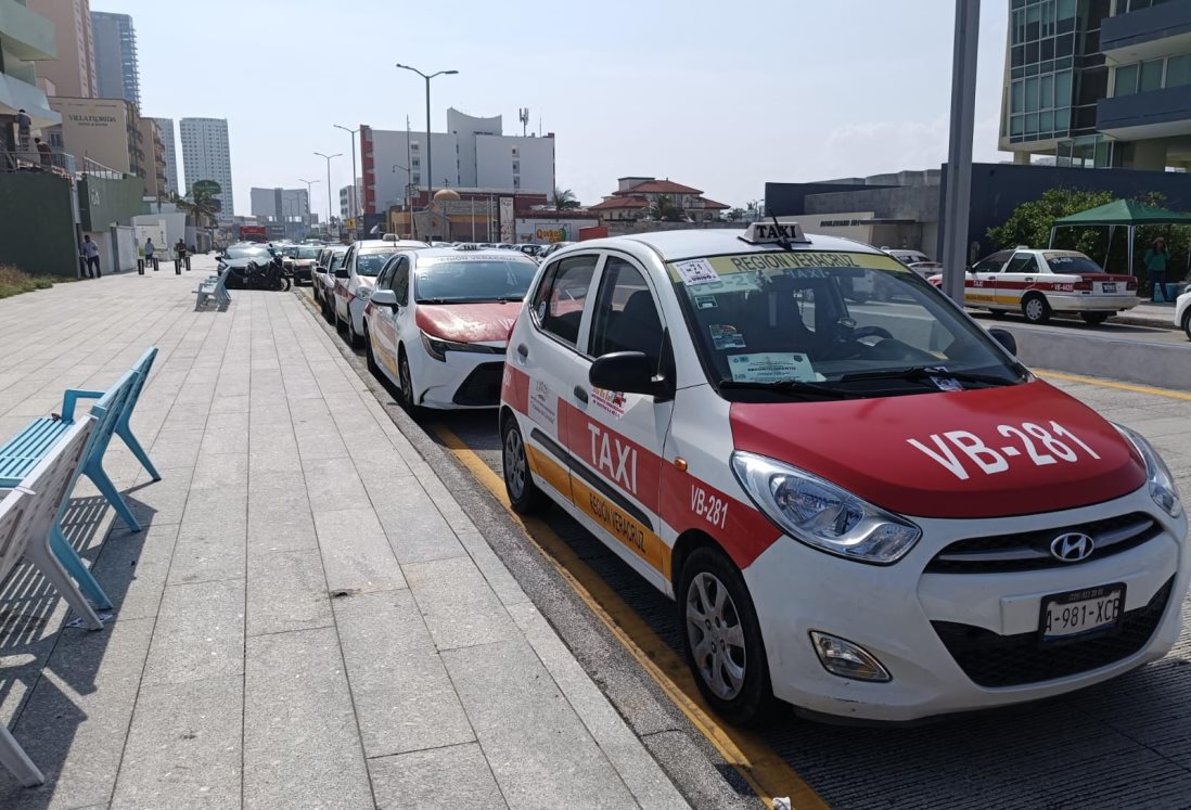 Taxistas de Veracruz confían en repunte con Salsa Fest, Carnaval y vacaciones de verano
