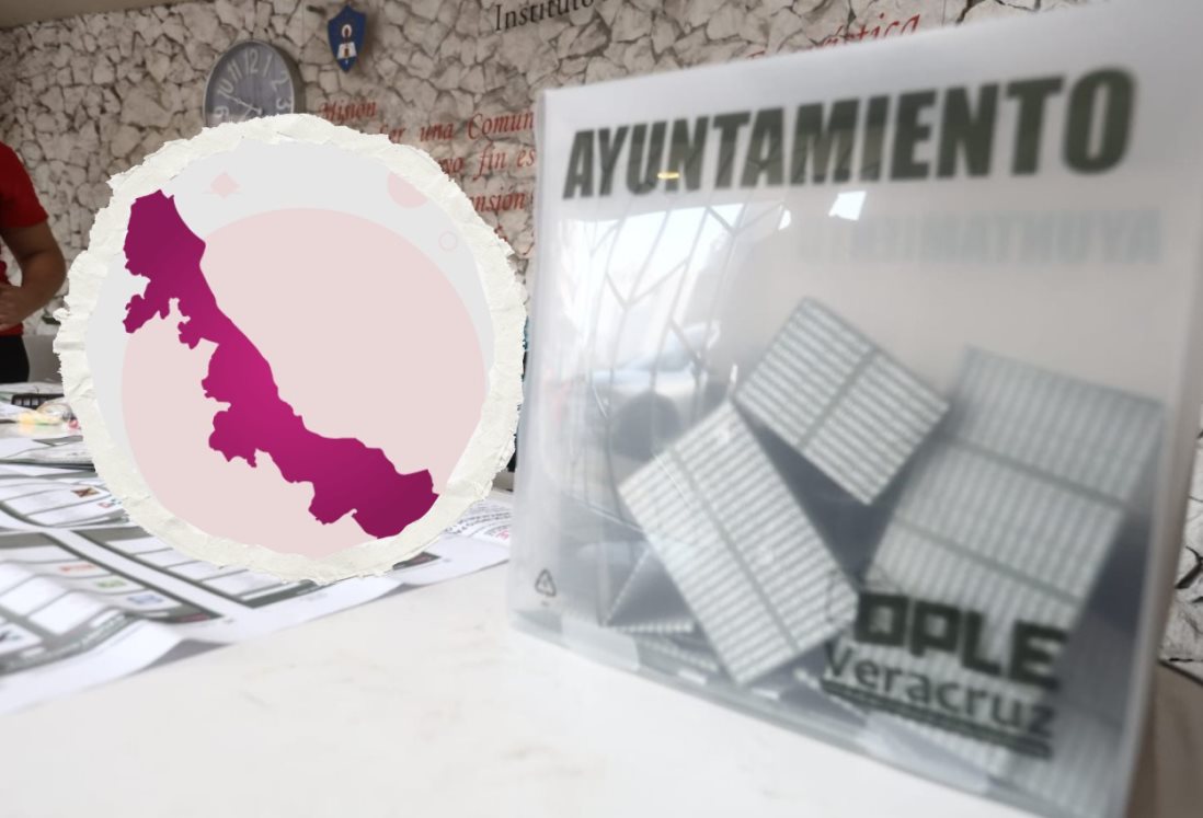 Mapa político: 10 alcaldesas y alcaldes electos en municipios clave de Veracruz