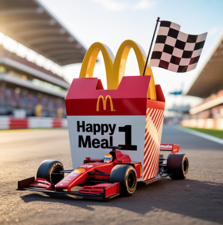 McDonalds anuncia cajita feliz de Fórmula 1: ¿llegará a México?