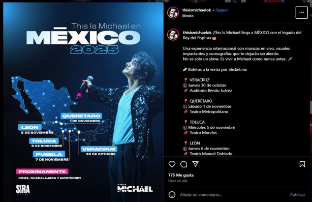 This is Michael: tributo al rey del pop llega a Veracruz; fecha, sede y boletos