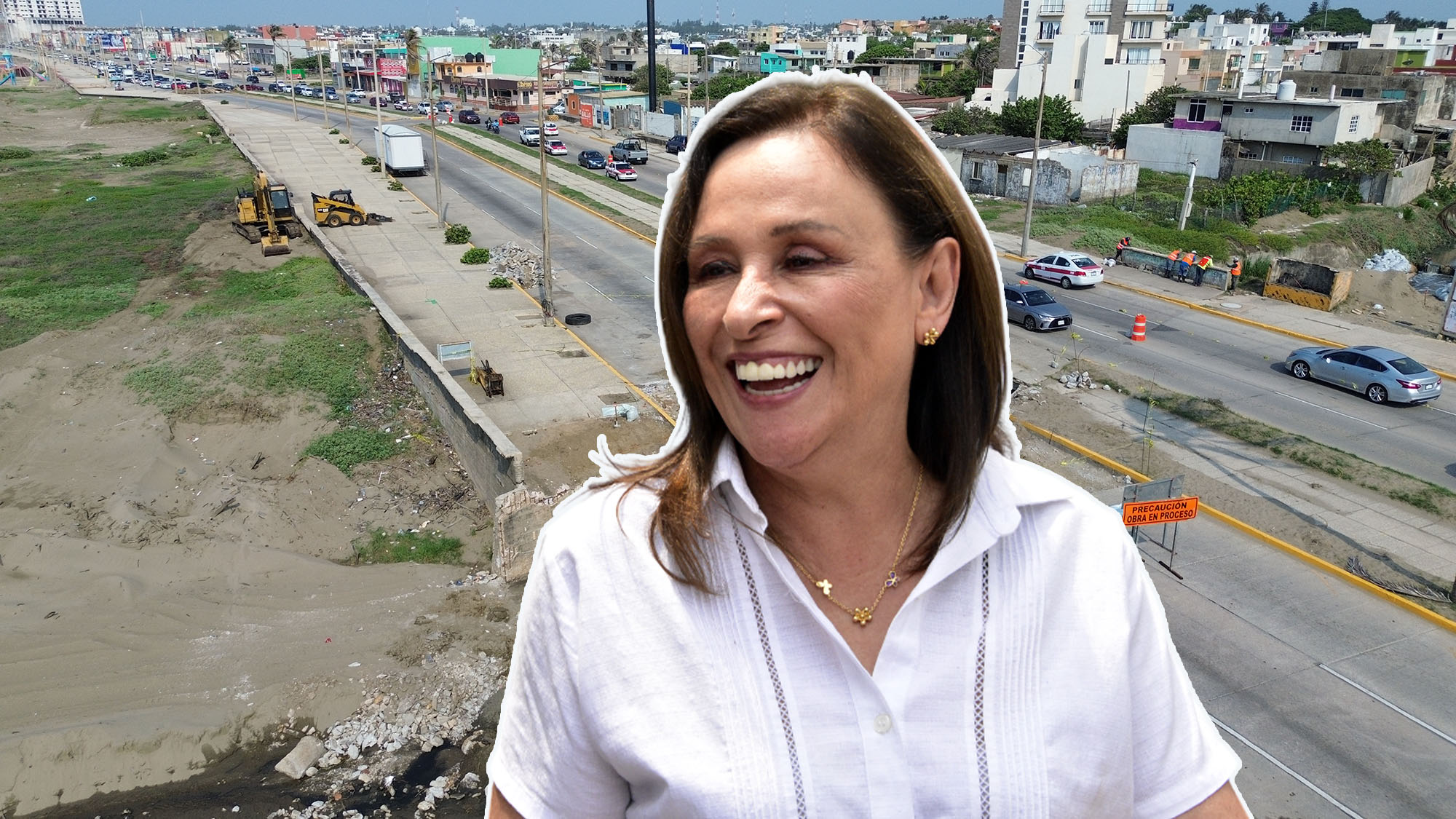 Obras de mil mdp reactivarán la construcción y la economía del sur de Veracruz, Nahle confirma fecha